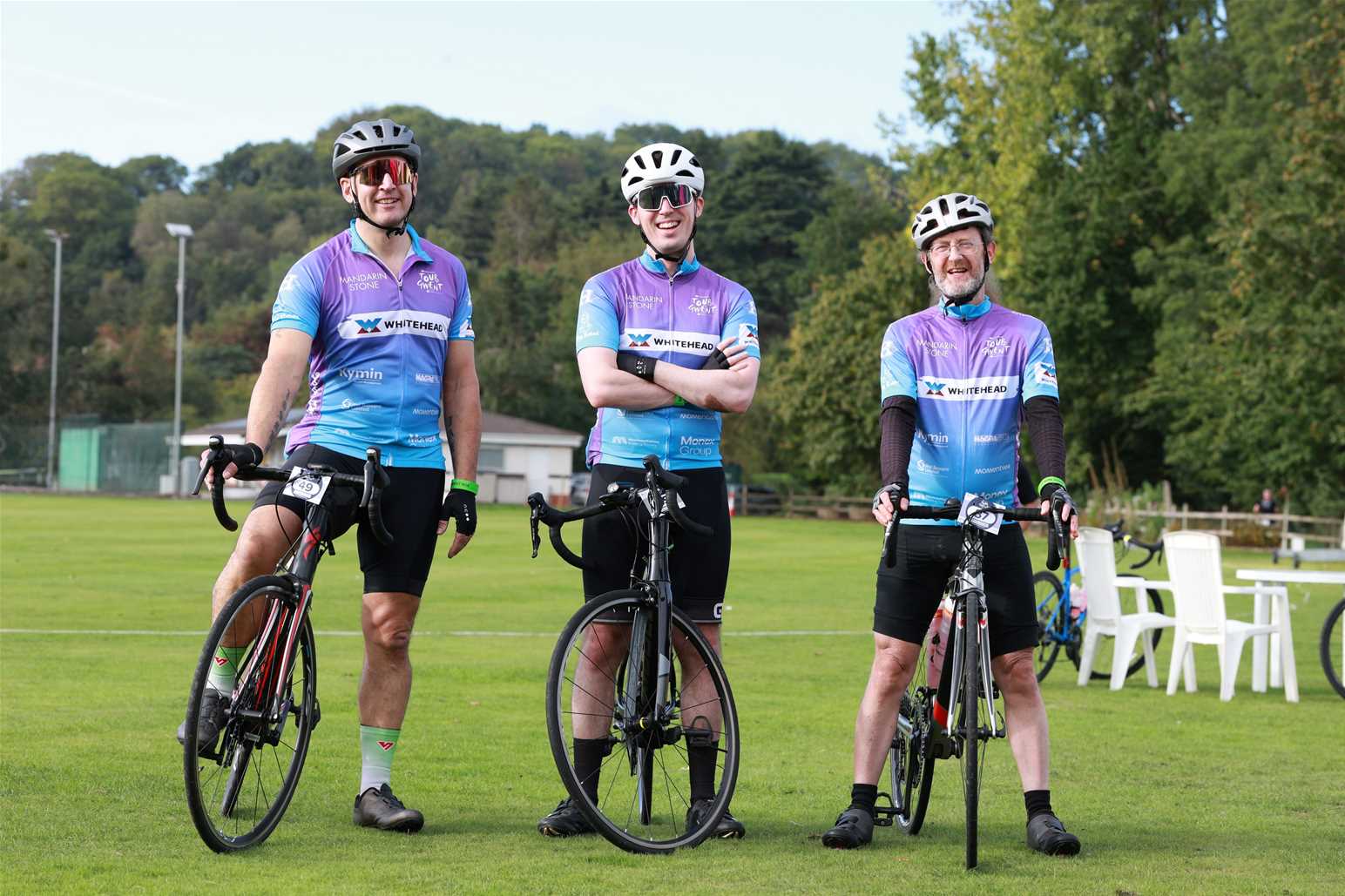 Whitehead Tour de Gwent Cyclists at Usk (Photo Credit: Gareth W Roberts Photography)