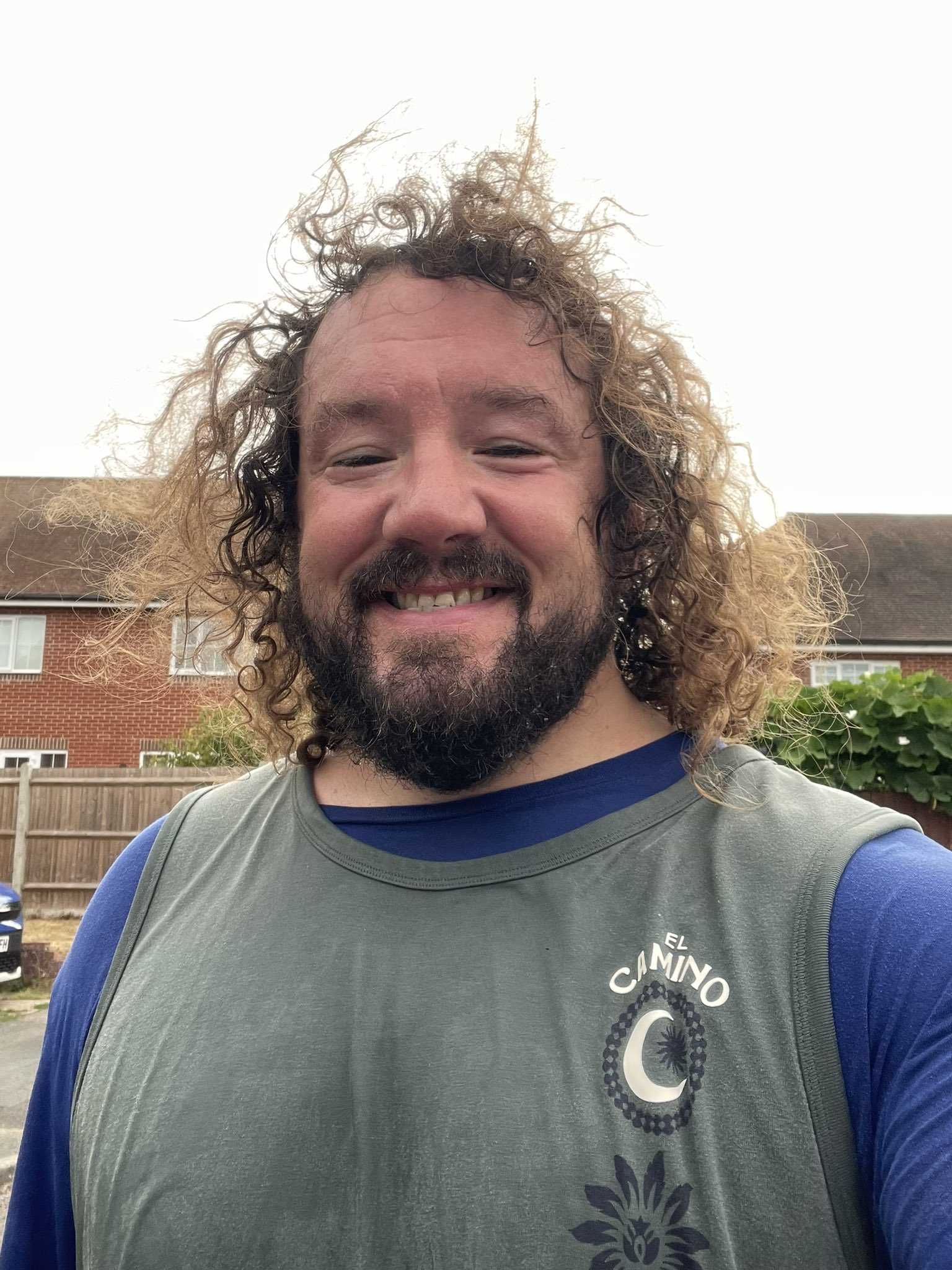 Adam Jones after one of his training runs. 