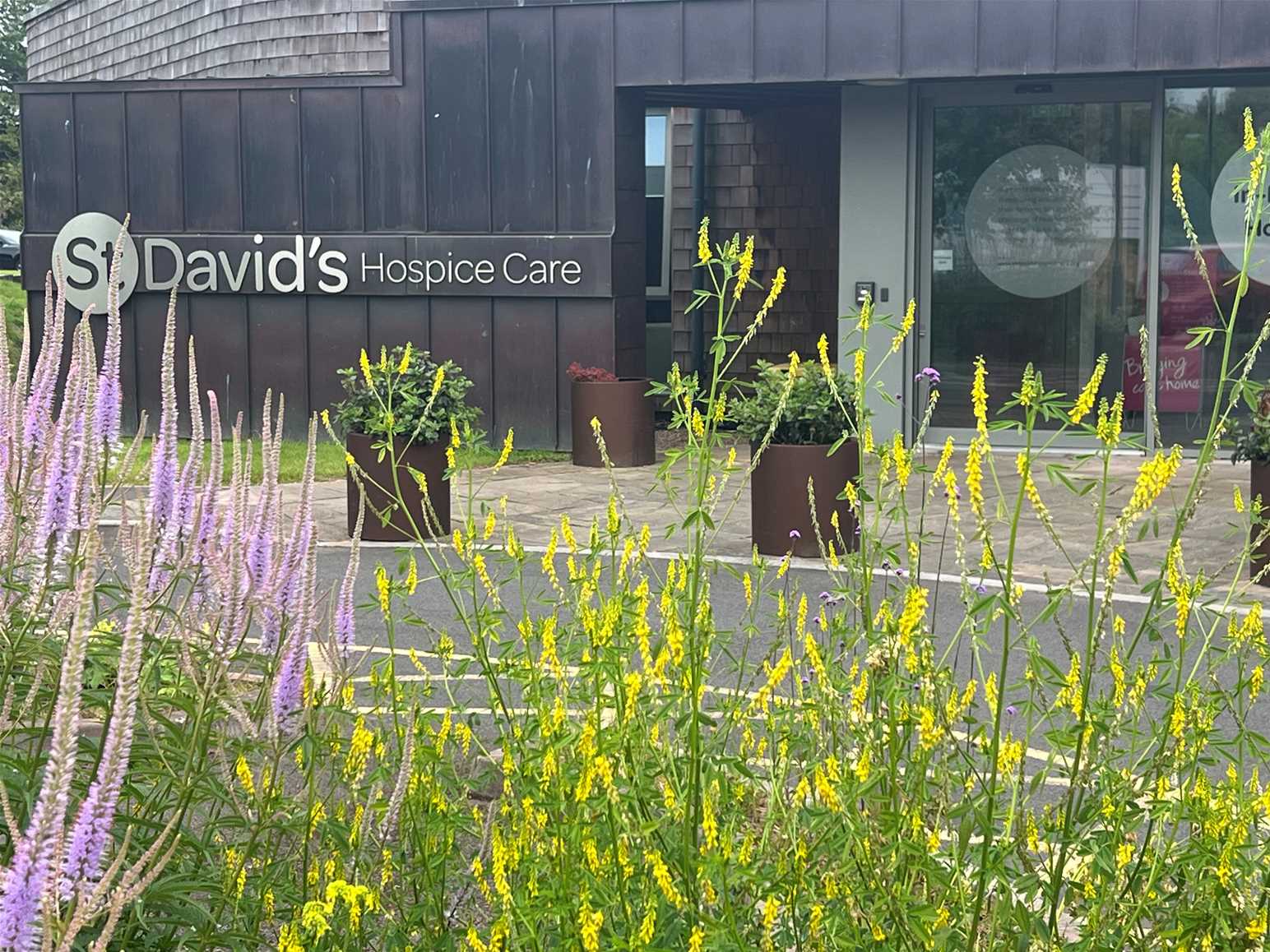 You can watch the building of the In-patient unit