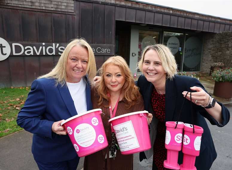 Monmouthshire Building Society select St David's Hospice Care as Charity Partner