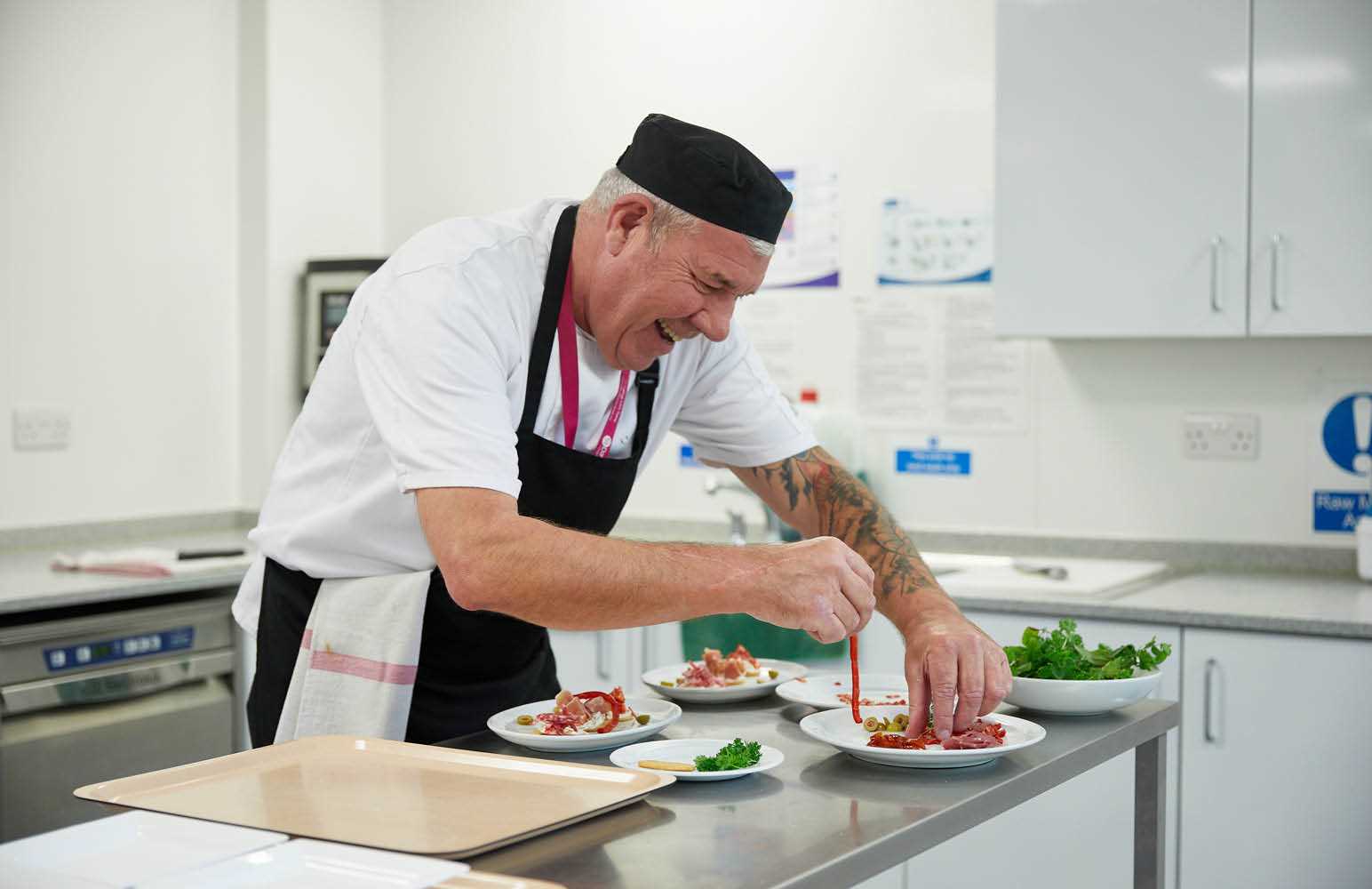 Our hospice chef, Paul Evans