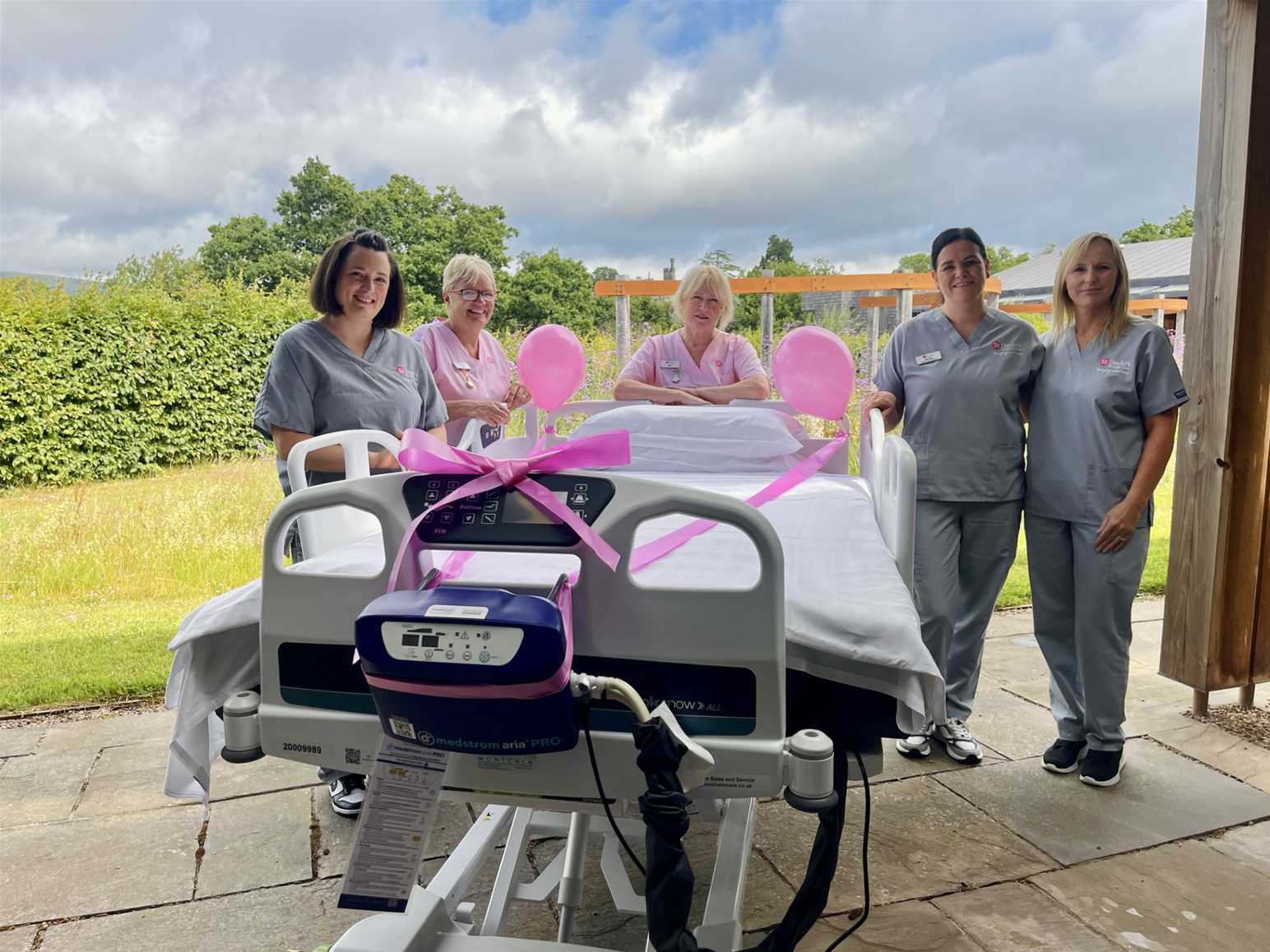 The companion bed is now in place at our purpose built In-Patient Unit on Blackett Avenue, Newport. 