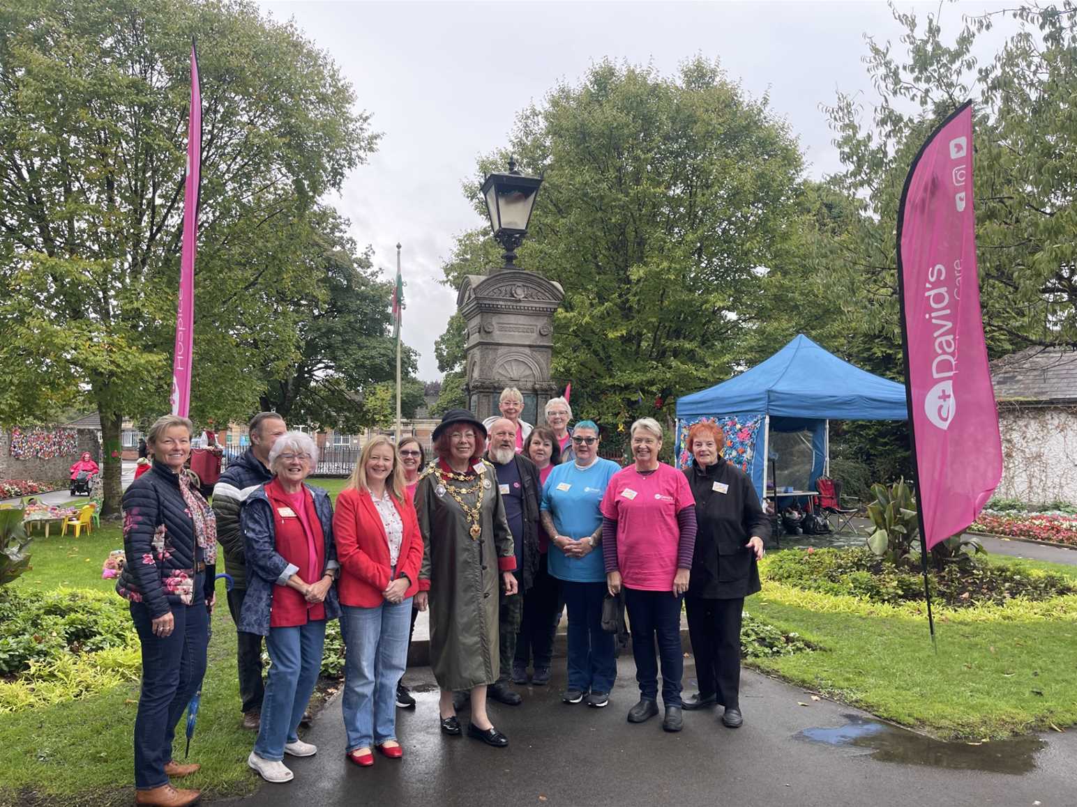 The Magic Garden returned to Caerleon Memorial Garden - hosted by Prosecco and Purls, Caerleon Support Group and Caerleon Secret Crafters 