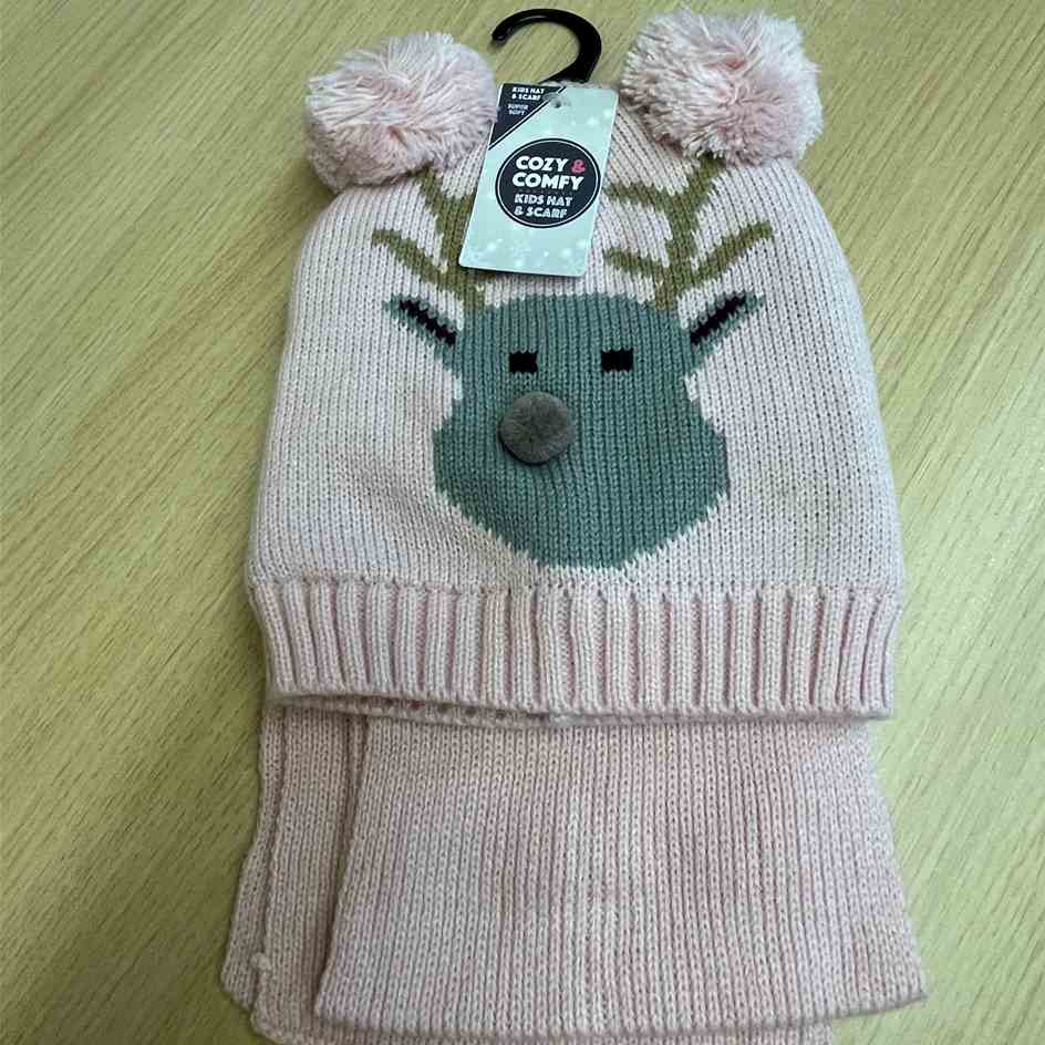 Pink Cozy & Comfy Children's Hat