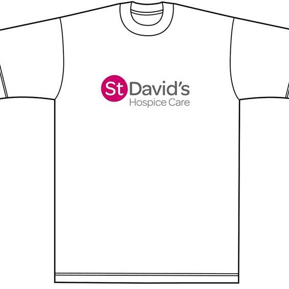 St Davids Hospice Care Running T-Shirt