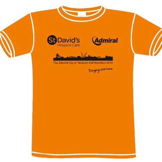 Admiral City of Newport Half Marathon 2024 Event T-Shirt